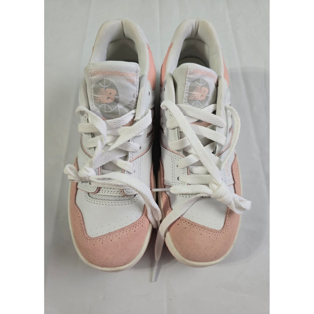 New Balance 550 White Pink Sneakers GSB550CD Womens 7.5 Kids 6 Low Top NWOT - Picture 3 of 15